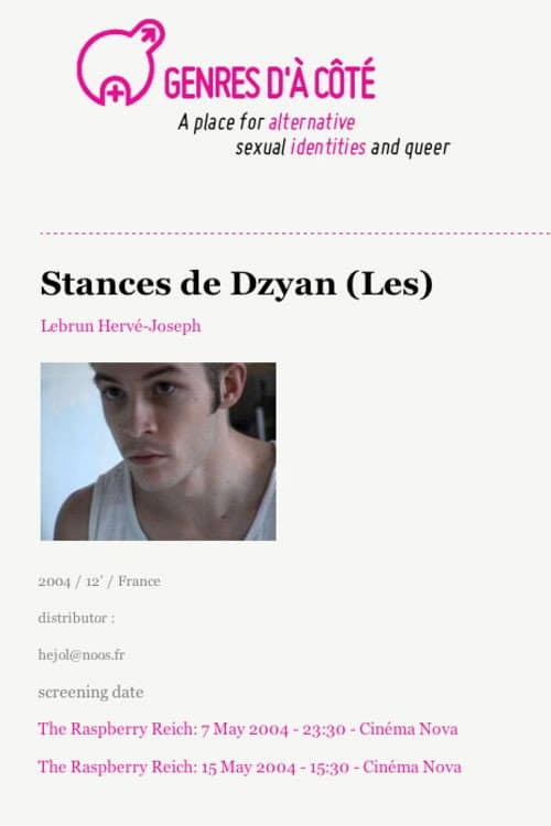 Les stances de Dzyan (2004) poster
