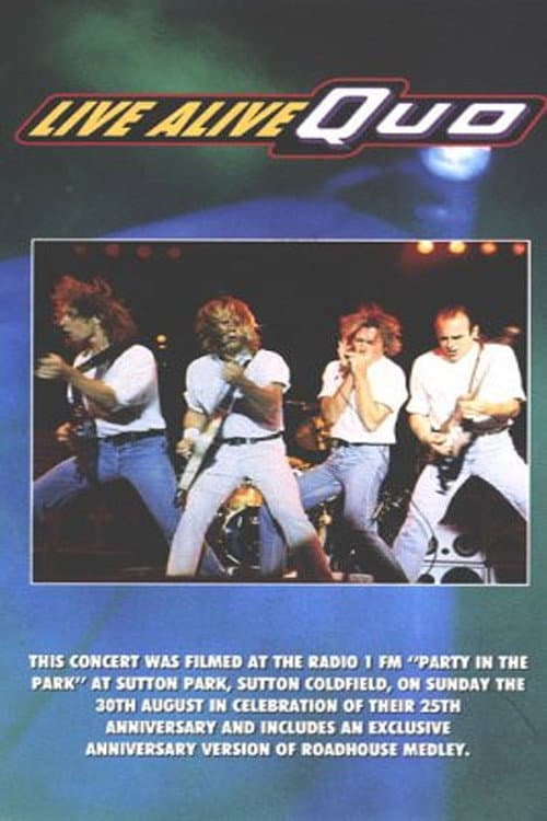 Status Quo – Live Alive Quo (1992) poster