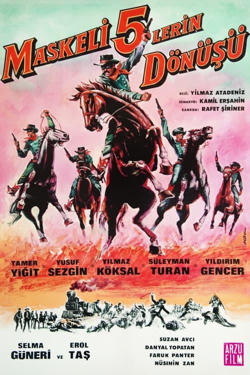 Maskeli Beşlerin Dönüşü (1968) poster