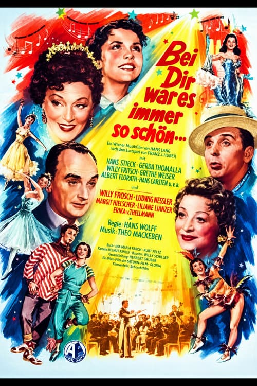 Bei Dir war es immer so schön (1954) poster
