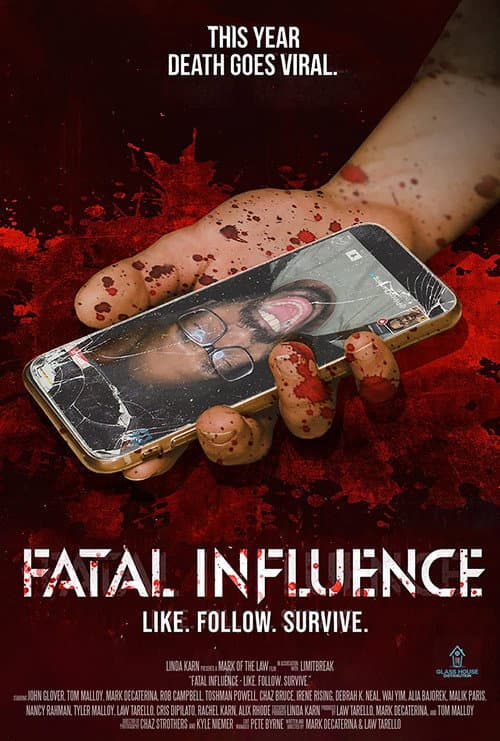 Fatal Influence: Like. Follow. Survive. (2022) poster