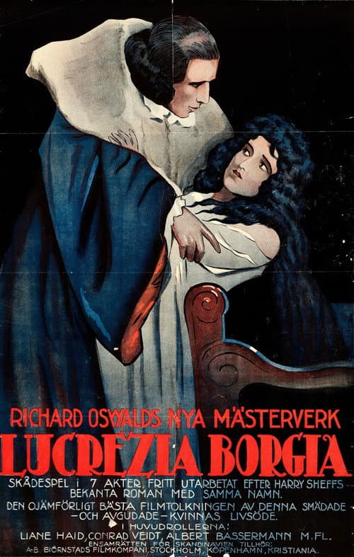Lucrezia Borgia (1922) poster