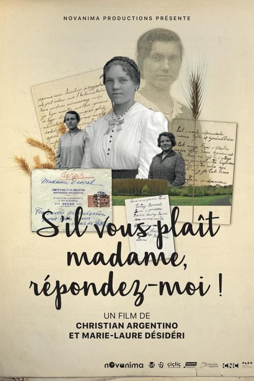 S’il vous plaît madame, répondez-moi ! (2021) poster