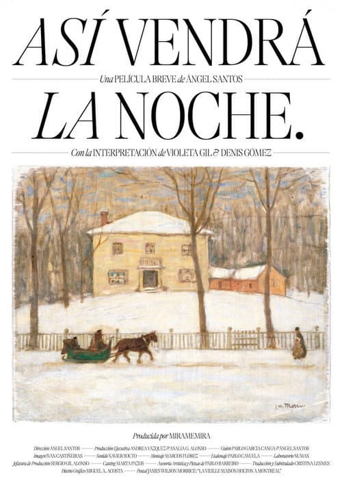 Así vendrá la noche (2021) poster