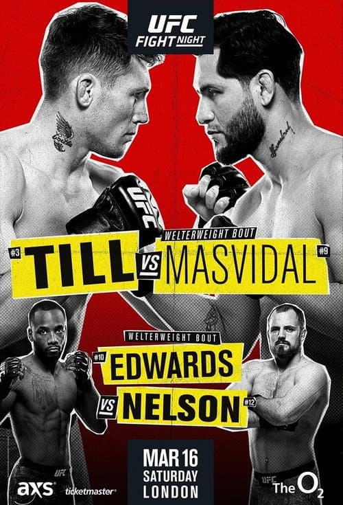 UFC Fight Night 147: Till vs. Masvidal (2019) poster