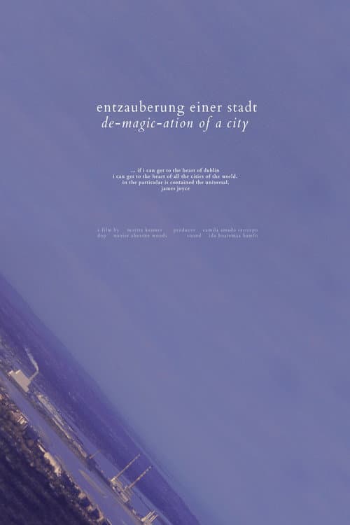 entzauberung einer stadt (2024) poster