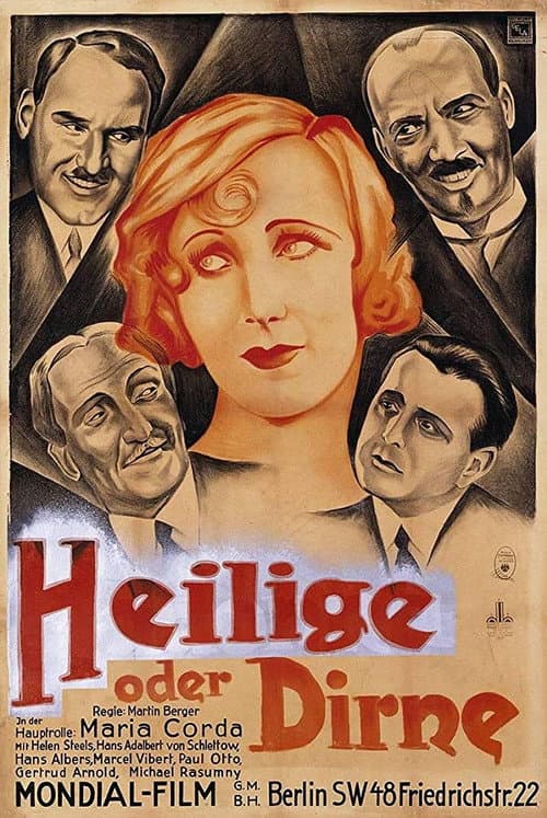 Heilige oder Dirne (1929) poster