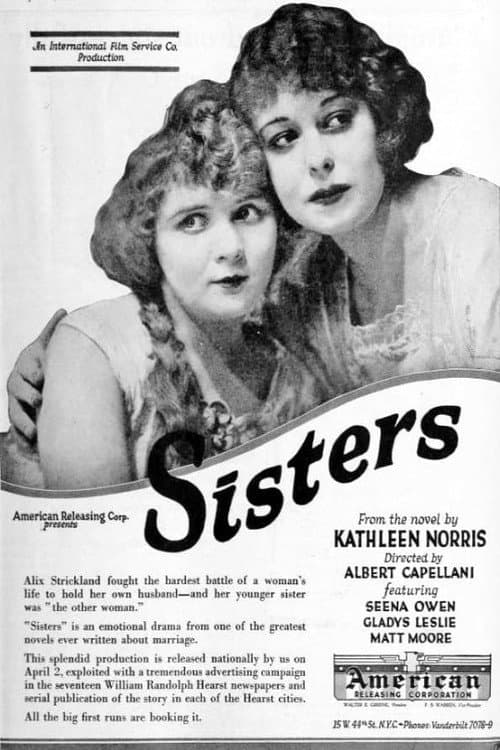 Sisters (1922) poster