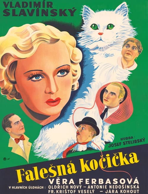 Falešná kočička (1937) poster