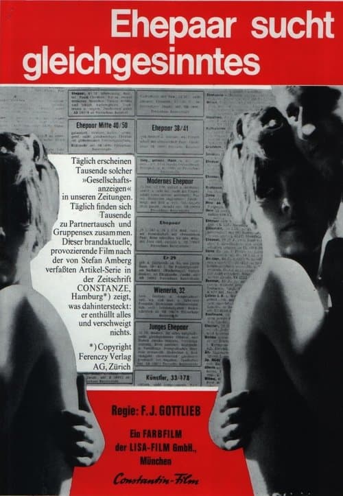 Ehepaar sucht gleichgesinntes (1969) poster