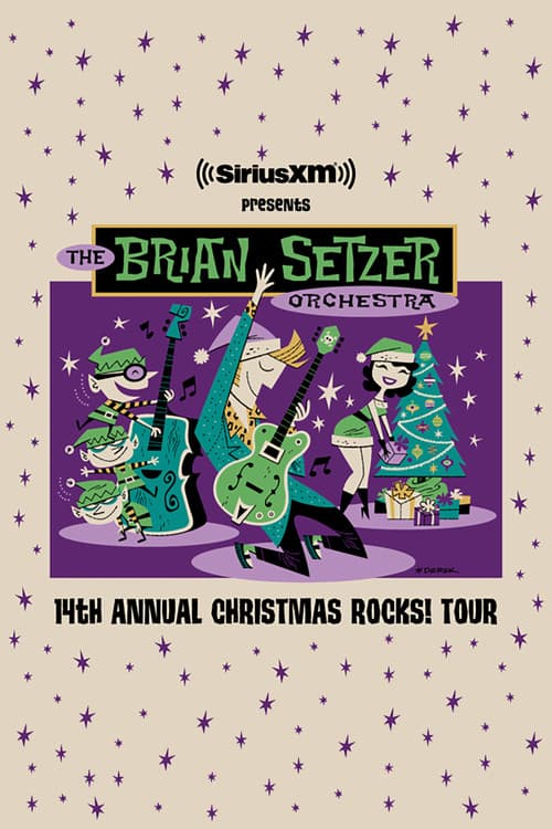 The Brian Setzer Orchestra: Christmas Rocks! Live (2018) poster