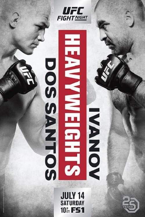 UFC Fight Night 133: dos Santos vs. Ivanov (2018) poster