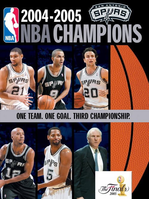 2004-2005 NBA Champions - San Antonio Spurs (2005) poster