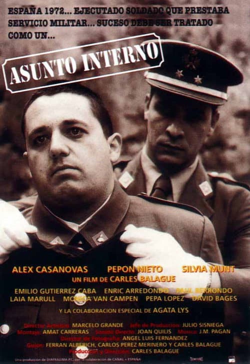 Asunto interno (1996) poster