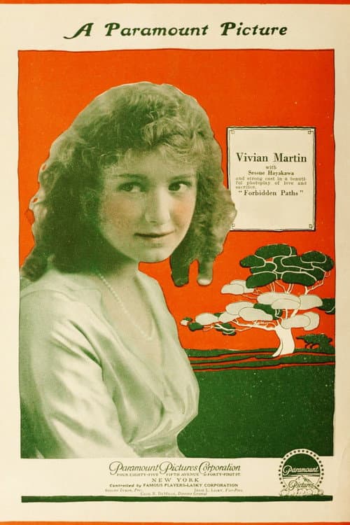 Forbidden Paths (1917) poster
