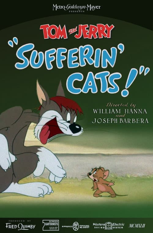 Niet voor de poes! (1943) poster