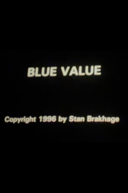 Blue Value (1996) poster