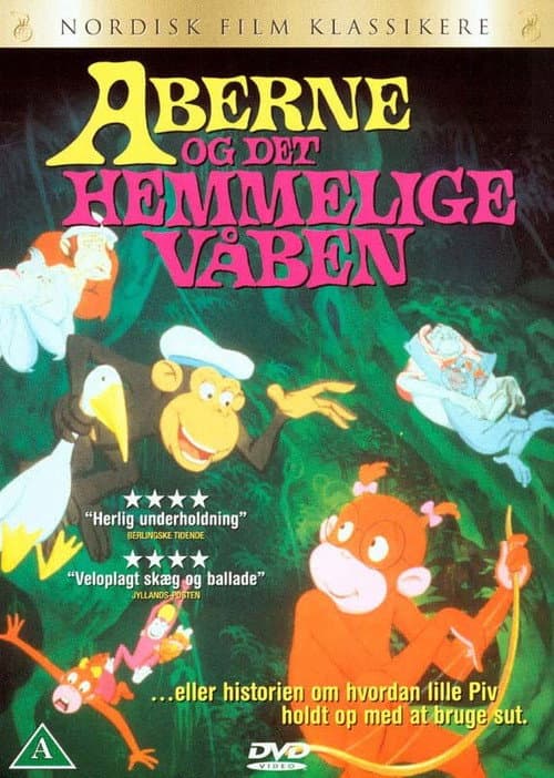 Aberne og det hemmelige våben (1995) poster