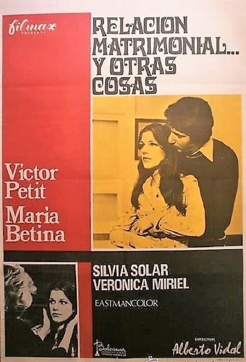 Relación matrimonial y otras cosas (1975) poster