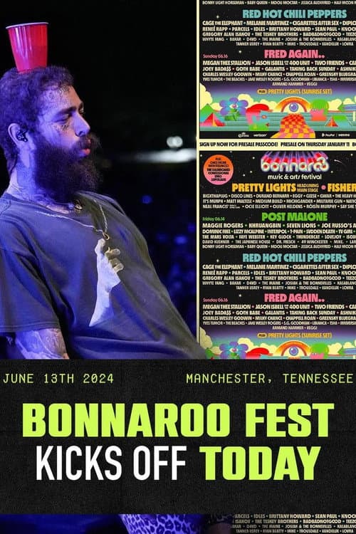 Post Malone live at Bonnaroo 2024 (2024) poster