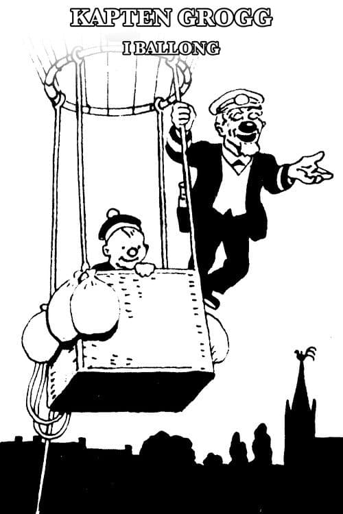 Kapten Grogg i ballong (1916) poster
