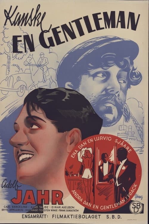 Kanske en gentleman (1935) poster