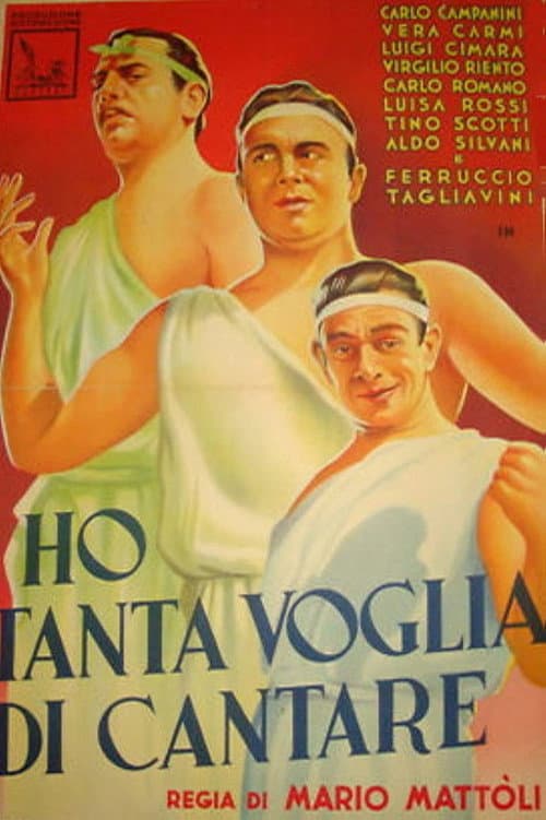 Ho tanta voglia di cantare (1943) poster