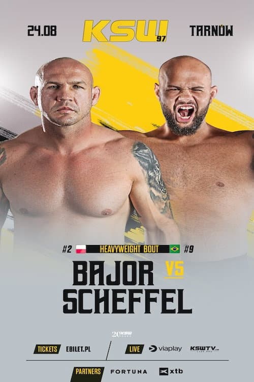 KSW 97: Bajor vs. Scheffel (2024) poster