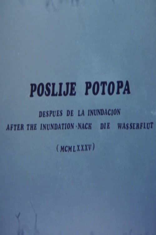 Poslije potopa (1985) poster