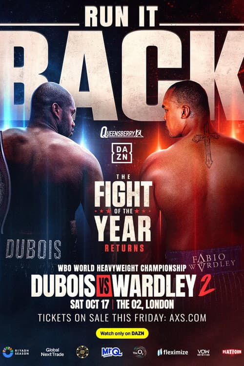 Daniel Dubois vs. Fabio Wardley II (2026) poster
