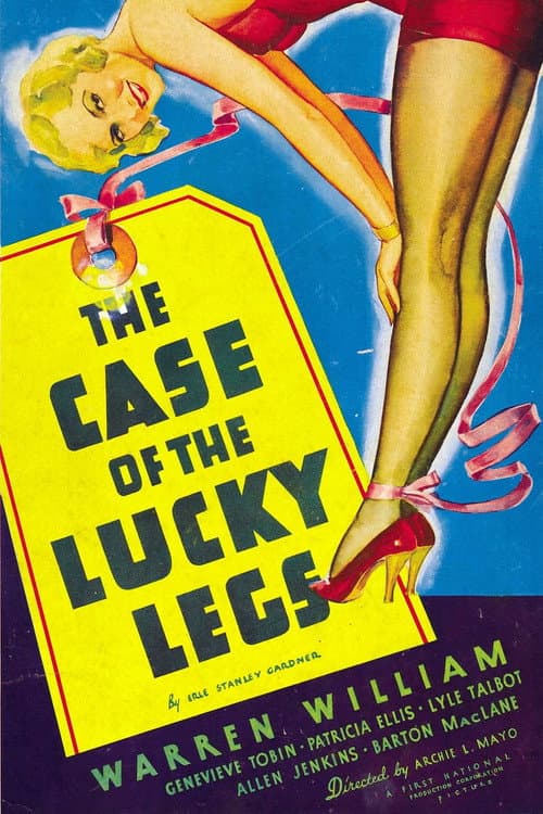 The Case of the Lucky Legs (1935) poster