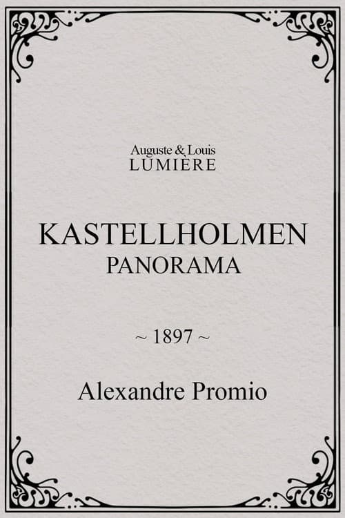 Kastellholmen : panorama (1897) poster