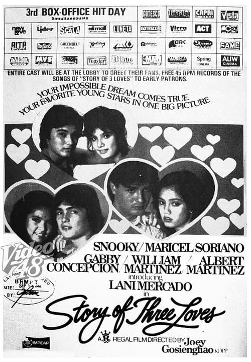 Story of Three Loves (1982) poster