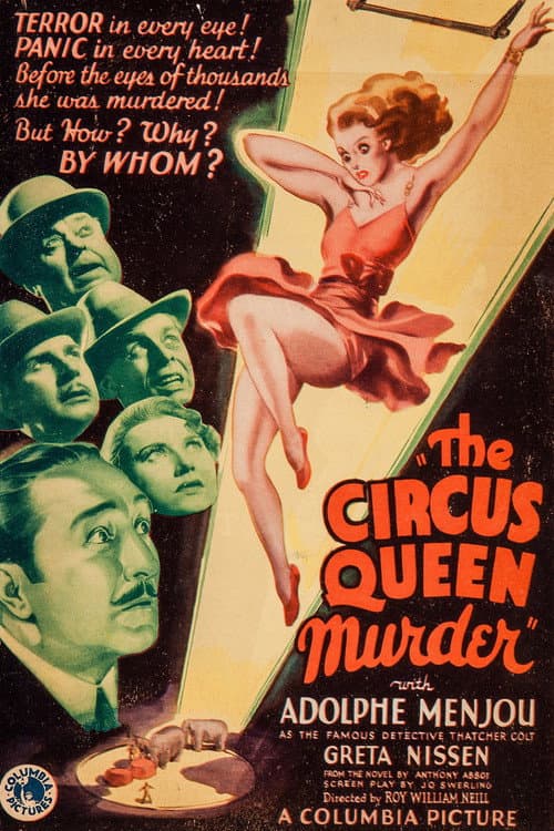 The Circus Queen Murder (1933) poster