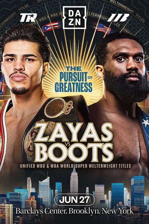 Xander Zayas vs. Jaron Ennis (2026) poster