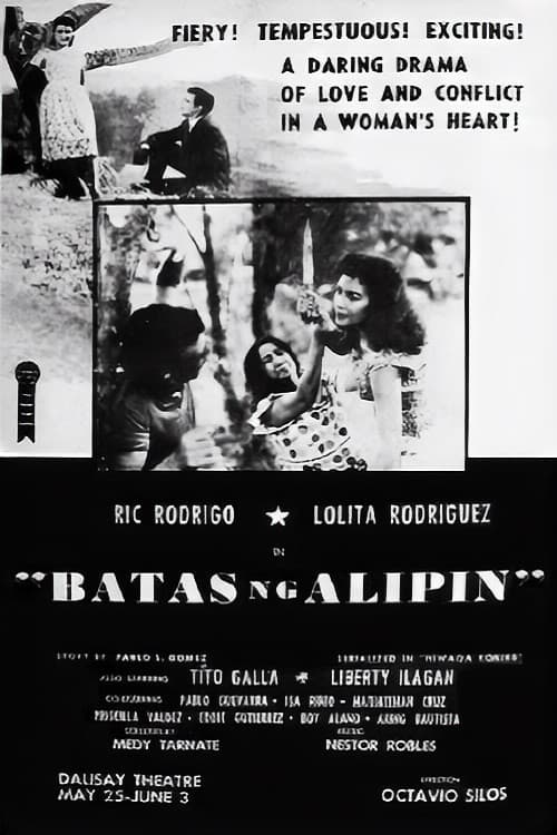 Batas Ng Alipin (1955) poster