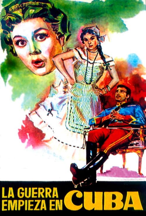 La guerra empieza en Cuba (1957) poster