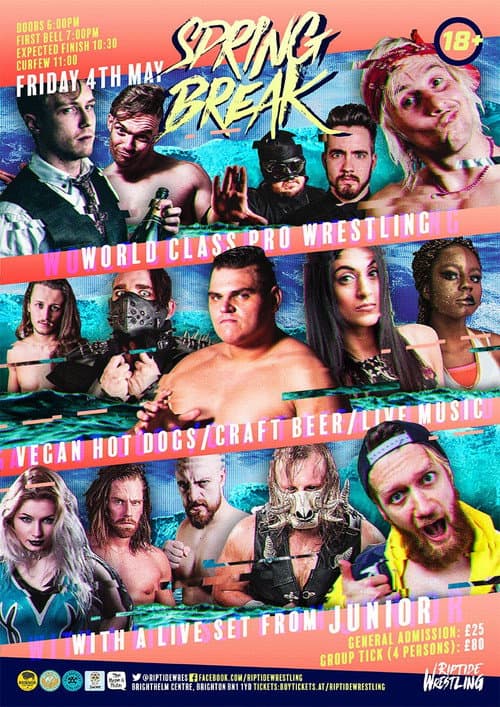 RIPTIDE: Spring Break (2018) poster