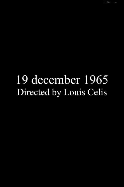 19 december (1965) poster