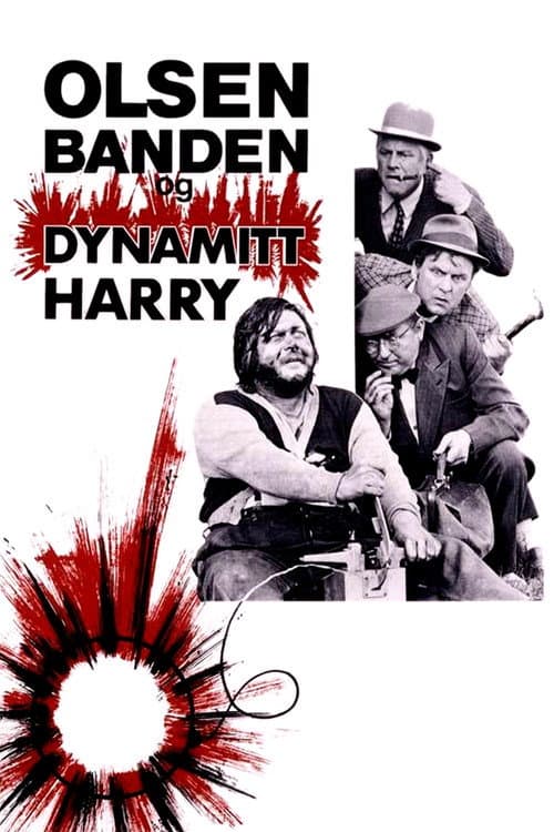 Olsenbanden og Dynamitt-Harry (1970) poster