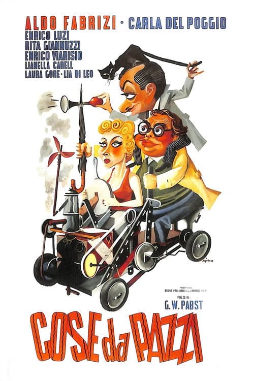 Cose da pazzi (1954) poster