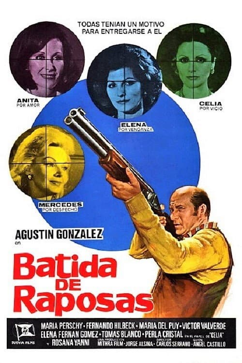 Batida de raposas (1976) poster
