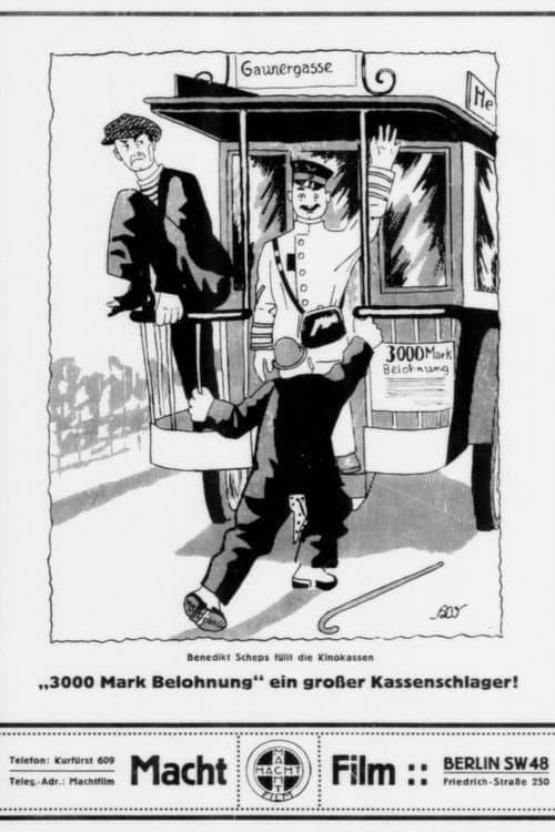 3000 Mark Belohnung (1918) poster