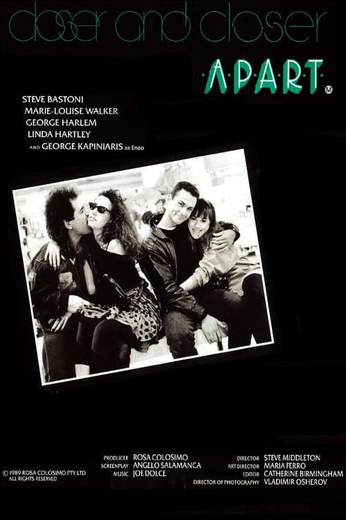 Closer and Closer Apart (1990) poster
