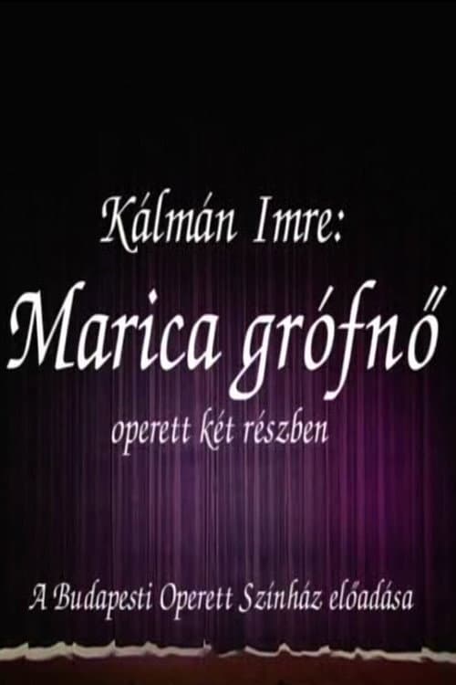 Marica grófnő (2014) poster
