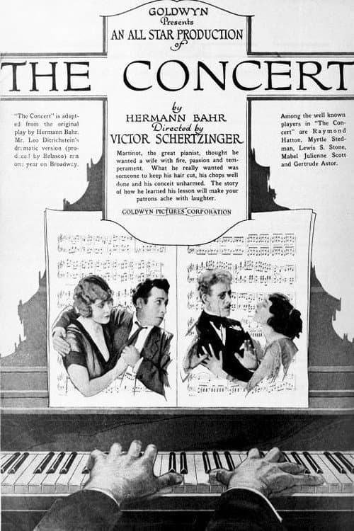 The Concert (1921) poster