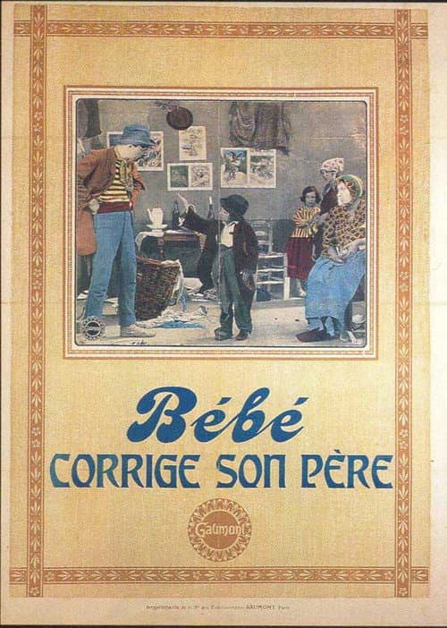 Bébé corrige son père (1911) poster