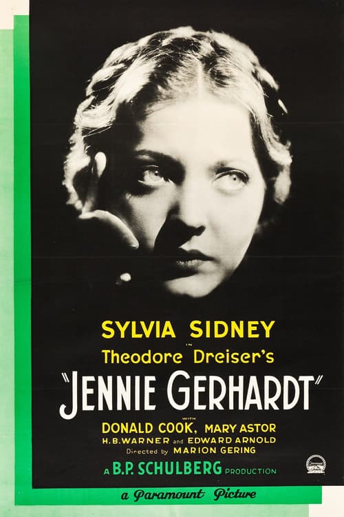Jennie Gerhardt (1933) poster