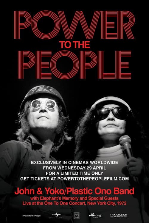 Power to the People: John & Yoko Live in NYC (2026) poster