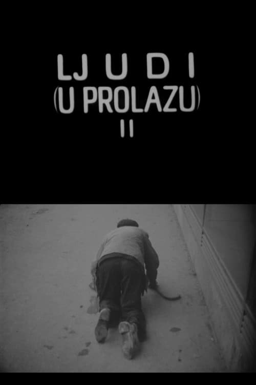 Ljudi (u prolazu) II (1967) poster